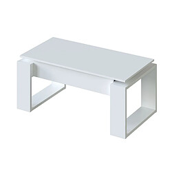 But Table basse avec plateau relevable NOVA blanche