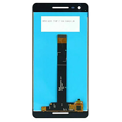 Visiodirect Ecran complet pour NOKIA 2.1 TA-1080, TA-1092, TA-1084, TA-1093, TA-1086 bleu Blue/Silver 5.5"" écran LCD + vitre tactile