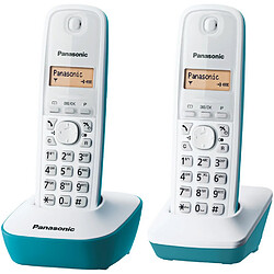 Téléphone sans fil duo bleu - kxtg1612frc - PANASONIC