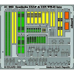 Seatbelts UAF & USN WWII late - 1:32e - Eduard Accessories 