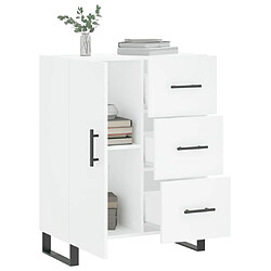 Acheter Maison Chic Buffet,Meuble de Rangement,commode pour salon,Cuisine blanc 69,5x34x90 cm bois d'ingénierie -MN42688