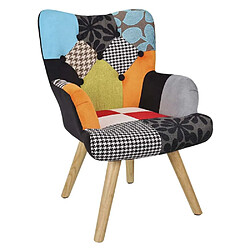 The Home Deco Kids Fauteuil enfant patchwork Helsinki.