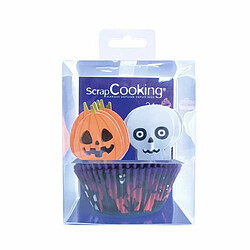 Scrapcooking Kit décoration Halloween pour 24 cupcakes