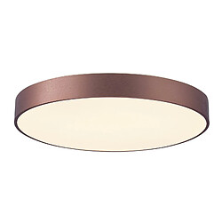 moderne rond LED plafonnier 65W CCT 3000K 4000K plafonnier applique murale intérieur salon bureau 60cm 230V COLEUR MARRON