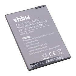 vhbw Li-Ion batterie 2300mAh (3.7V) pour téléphone portable mobil smartphone comme Archos AC55HEP 