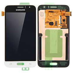 Ecran LCD + Vitre Tactile Original Samsung Galaxy J1 2016 - Blanc 