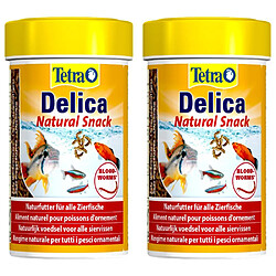 Friandises Tetra delica larves moust (Lot de 2). Friandises Tetra delica larves moust (Lot de 2)