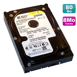 Disque Dur 80Go SATA 3.5" Western Digital WD800JD-75HKA1 0Y3053 Y3053 Caviar SE · Occasion 