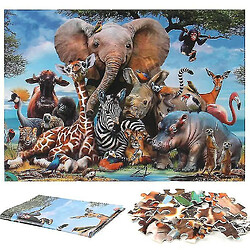 Acheter Universal Copoz Animal World Puzzle Puzzle Unique Shape Puzzle Puzzles Adultes Enfants Jouets Cadeaux