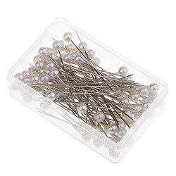 100 Pièces Blanc Dress Maker Corsage Pins Pour Coudre Vêtement Handcraft Dressmaker Embellissement