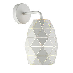 Luminaire Center Applique murale moderne Harley blanc