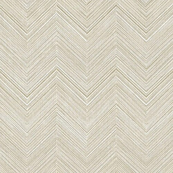 Noordwand Papier peint Topchic Herringbone beige clair