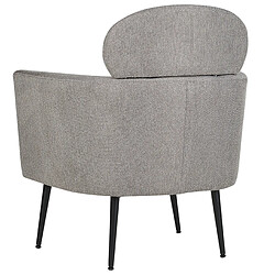 Acheter Beliani Fauteuil Taupe SOBY