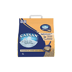 Catsan Litiere Minerale Agglomerante 5 L - Pour Chat