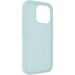 Moxie Coque pour iPhone 15 Pro Semi-rigide Intérieur Microfibre Bleu Pâle