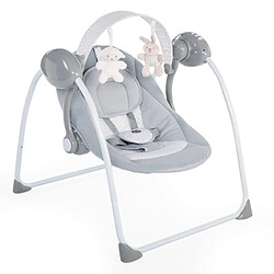 Fauteuil à Bascule Chicco Relax & Play Swing Gris Blanc