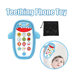 Bébé Requin Jouet De Dentition Pour Téléphone Portable Play & Learn Bleu électrique