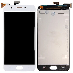 Wewoo Pièce détachée OPPO A57 LCD blanc écran + tactile Digitizer Assemblée