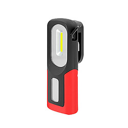 Lampe de travail à LED USB chargeant l'éclairage extérieur de la lumière d'inspection de la lumière de secours - rouge