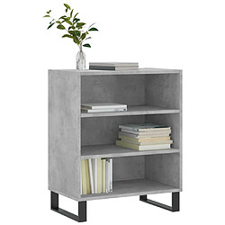 Avis Maison Chic Buffet,Meuble de Rangement,commode pour salon,Cuisine gris béton 57x35x70 cm bois d'ingénierie -MN90712