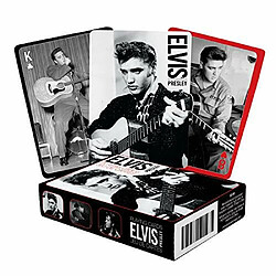 Aquarius Elvis - cartes A jouer en noir et blanc