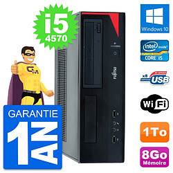 PC Fujitsu Esprimo E520 DT Intel i5-4570 RAM 8Go Disque Dur 1To Windows 10 Wifi · Occasion 