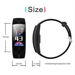 Yonis Bracelet Connecté IP67 Écran TFT Sante Sommeil pas cher