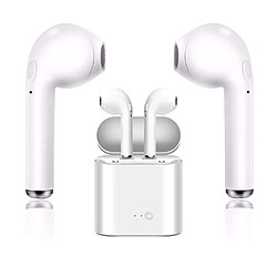 Universal Casque Bluetooth sans fil jumelle I7X-2 