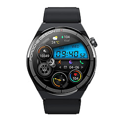 Yonis Montre Connectée 1.36' IP68 Bluetooth NFC Charge Sans Fil