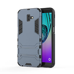 Coque en TPU combo garde froide bleu foncé pour votre Samsung Galaxy J6 Plus