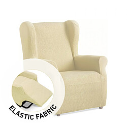 LE ROI DU RELAX Housse de fauteuil en tissu extensible universel Cuerta, Couleur: Beige