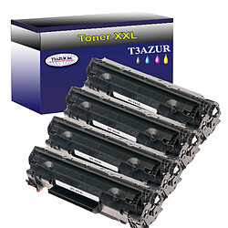 Lot de 4 Toners compatibles HP LaserJet Pro MFP M225dn, M225dw - 1 500p - T3AZUR Lot de 4 Toners compatibles pour imprimante HP LaserJet Pro MFP M225dn, M225dw - 1 500p - T3AZUR