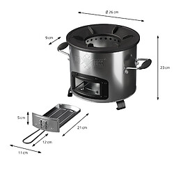 Avis BBQ#BOSS Four-fusée BBQ avec maritime en acier inox réchaud de camping pour griller