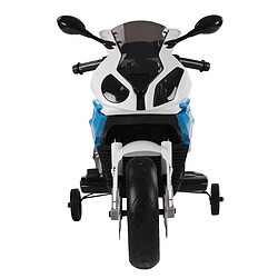 BMW Moto électrique pour enfant 12V bleue S1000RR FAST AND BABY