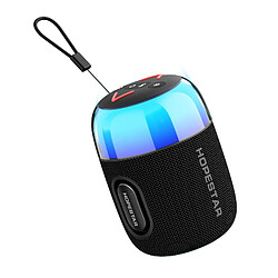 Yonis Enceinte Bluetooth 10W Portable 5H Autonomie Lumière RGB Mini Enceinte Bluetooth 10W Portable Avec Lumière RGB Autonomie 3-4H TWS FM Supportée Noir YONIS