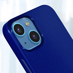 Coque iPhone 13 Mini Silicone Gel Effet Brillant Mercury bleu nuit pas cher