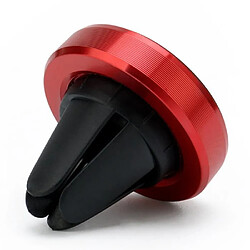 Support Voiture magnétique Rouge pour téléphone smartphone - Visiodirect - 