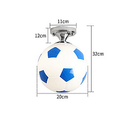 Avis Universal 20cm Football Plafonnier Football LED Plafonnier Intérieur Bar Chambre Enfant Chambre Éclairage Garçon Éclairage Homepage Bleu