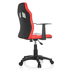 Chaise de bureau / Siège pivotant enfant TEEN GAME AL rouge/blanc hjh OFFICE pas cher