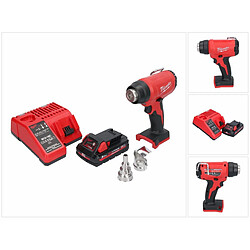 Milwaukee M18 BHG-302 Décapeur thermique 470 °C 18V + 1x Batterie 3,0 Ah + Chargeur