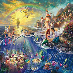 Schmidt Spiele - 59479 - Disney Arielle La Petite Sirène, 1000 Pcs -