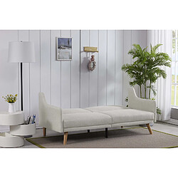 Acheter Concept Usine Canapé convertible scandinave 3 places gris clair ESTER