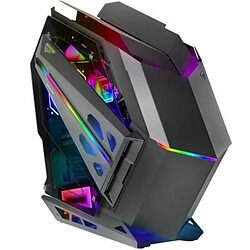 Boîtier ATX semi-tour Mars Gaming MCTITAN Noir 