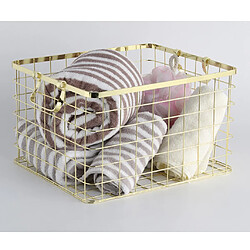 Acheter Panier De Rangement Pour Vêtements Sales Nordique, Panier à Linge En Fil Métallique S-Gold