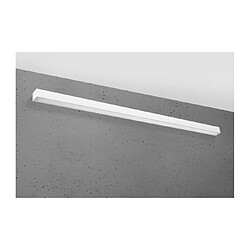 Luminaire Center Suspension Pinne Aluminium blanc 1 ampoule 150cm