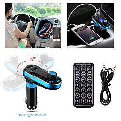 Acheter Karylax Kit Mains Libres Bluetooth Voiture Bleu pour Apple iPhone 5, iPhone 5s, iPhone 6, iPhone 6S, iPhone 7