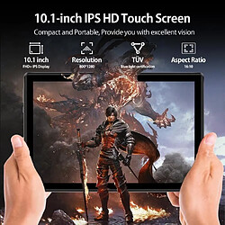 NC Tablette 10 pouce DOOGEE U10Pro tablette tactile WiFi6 20Go RAM + 128Go ROM Batterie 5060mAh charger 10W L1 Quad Core Android - Noir