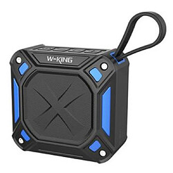 Wewoo Enceinte Bluetooth étanche S6 Portable Haut-Parleur Musique Sans Fil Radio Box Anti-goutte Extérieur Vélo Micro SD Noir + bleu 