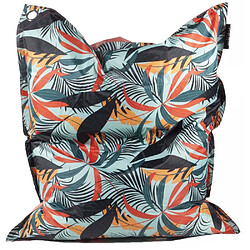 Jardindeco Maxi coussin imprimé intérieur extérieur 110 x 130 cm Galapagos.