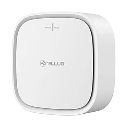 Capteur de gaz intelligent Tellur WiFi, DC12V 1A, blanc